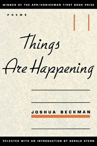 Abbildung von: Things are Happening - The American Poetry Review