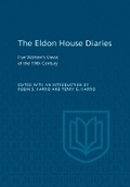 Cover: Eldon House Diaries - University of Toronto Press