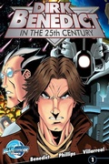 Cover: Dirk Benedict in the 25th Century #1 - Stormfront Entertainment