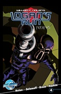 Cover: Logan's Run: Rebirth #4 - TidalWave Productions