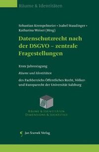 Abbildung von: Datenschutzrecht nach der DSGVO - zentrale Fragestellungen - Jan Sramek Verlag KG