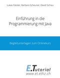 Cover: Einf&uuml;hrung in die Programmierung mit Java - BoD - Books on Demand