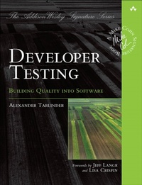 Enlarge image Cover: Developer Testing - Addison Wesley