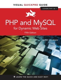 Abbildung von: PHP and MySQL for Dynamic Web Sites - Peachpit Press Publications