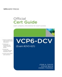 Abbildung von: VCP6-DCV Official Cert Guide (Exam #2V0-621) - VMWare Press