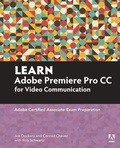 Cover: Learn Adobe Premiere Pro CC for Video Communication - Adobe Press,U.S.