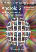 Cover: Android 6 for Programmers - Pearson