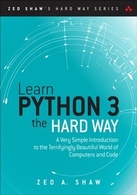 Enlarge image Cover: Learn Python 3 the Hard Way - Addison Wesley