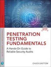 Enlarge image Cover: Penetration Testing Fundamentals - Pearson It Certification