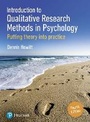 Cover: Introduction to Qualitative Research Methods in Psychology - Pearson Education Limited