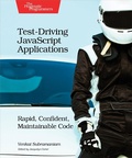 Cover: Test-Driving JavaScript Applications - PRAGMATIC BOOKSHELF