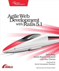 Enlarge image Cover: Agile Web Development with Rails 5.1 - PRAGMATIC BOOKSHELF