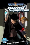 Cover: Quest for Tomorrow #2 - TidalWave Productions