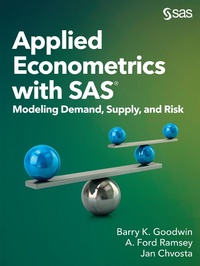 Enlarge image Cover: Applied Econometrics with SAS - SAS Institute