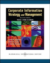 Enlarge image Cover: Corporate Information Strategy and Management: Text and Cases - McGraw-Hill Professional