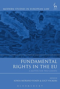 Enlarge image Cover: Fundamental Rights in the EU - Hart Publishing