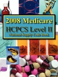 Cover: 2008 HCPCS Level II National Supply Code Book - Medbooks, Inc.