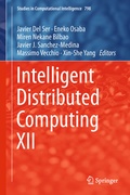 Cover: Intelligent Distributed Computing XII - Springer