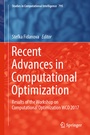 Cover: Recent Advances in Computational Optimization - Springer