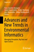 Cover: Advances and New Trends in Environmental Informatics - Springer