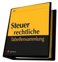 Abbildung von: Steuerrechtliche Tabellensammlung - LexisNexis ARD ORAC
