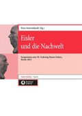 Cover: Eisler und die Nachwelt - Breitkopf & H&auml;rtel