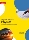 Cover: AQA GCSE (9-1) Physics Grade 6-7 Booster Workbook - Collins