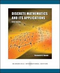 Enlarge image Cover: Discrete Mathematics and Its Applications with MathZone - McGraw Hill Higher Education