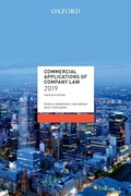 Cover: Commercial Applications of Company Law 2019 - OUP Australia and New Zealand