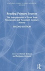 Cover: Reading Primary Sources - Routledge