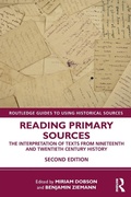 Cover: Reading Primary Sources - Routledge