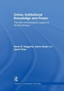 Cover: Crime, Institutional Knowledge and Power - Routledge