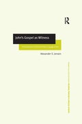 Cover: John's Gospel as Witness - Routledge