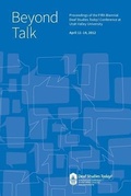 Cover: Beyond Talk - Deaf Studies Today!