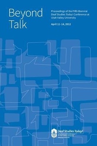 Enlarge image Cover: Beyond Talk - Deaf Studies Today!