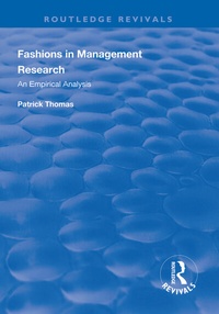 Abbildung von: Fashions in Management Research - Routledge