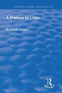 Cover: A Preface to Logic (1946) - Routledge