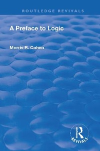 Enlarge image Cover: A Preface to Logic (1946) - Routledge