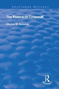 Cover: The Poems Of Cynewulf (1910) - Routledge