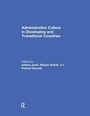 Cover: Administrative Culture in Developing and Transitional Countries - Routledge