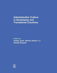 Enlarge image Cover: Administrative Culture in Developing and Transitional Countries - Routledge