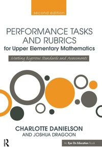 Enlarge image Cover: Performance Tasks and Rubrics for Upper Elementary Mathematics - Routledge