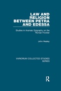 Cover: Law and Religion between Petra and Edessa - Routledge