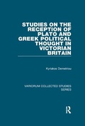 Cover: Studies on the Reception of Plato and Greek Political Thought in Victorian Britain - Routledge