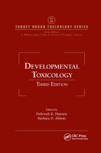Enlarge image Cover: Developmental Toxicology - CRC Press