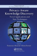 Cover: Privacy-Aware Knowledge Discovery - CRC Press