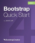 Cover: Bootstrap 4 Quick Start - Bootstrap Creative