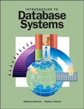 Cover: Introduction to Database Systems - McGraw Hill Higher Education