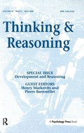 Cover: Development and Reasoning - Psychology Press Ltd