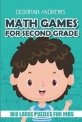 Cover: Math Games For Second Grade - Kindle Direct Publishing